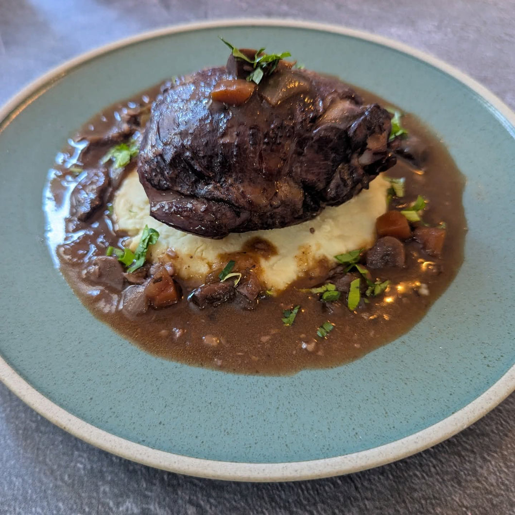 Coq Au Vin with Paris Mash