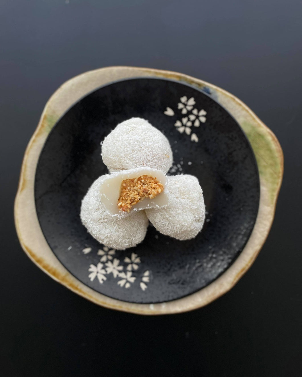 Mrs Chan's Peanut Mochi with Desiccated Coconut